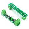Hailege AC 220V Optocoupler Module (1 Channel) AC Optocoupler Alternating Current Detect Module 3-5V or PLC 24V Level Power for PLC MCU