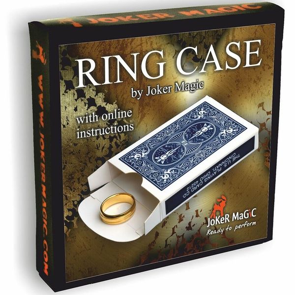 Ring Case (Joker Magic) professional magic trick brand new genuine Joker Magic