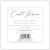 Craft Consortium Double-Sided Paper Pad 6"X6" 40/Pkg-Ink Drops - Sunset, 20 Designs