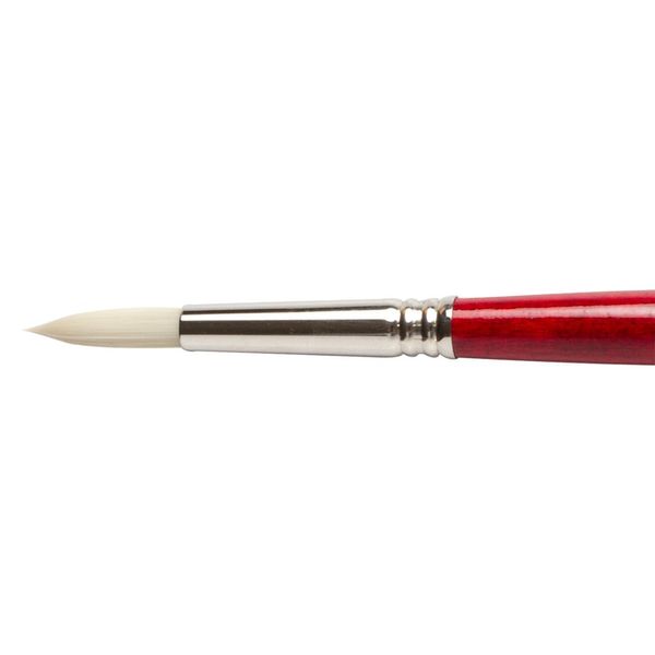 Escoda Marfil Long Handle - 4475 Round - Size 12