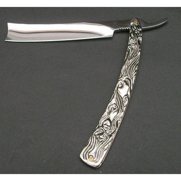 LIBERHAUS Straight Razor 11.5" Blade Barber Pocket Knife Shaving Demon 1 PCS