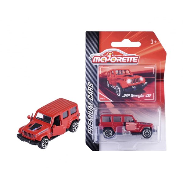 Majorette Jeep Wrangler Red