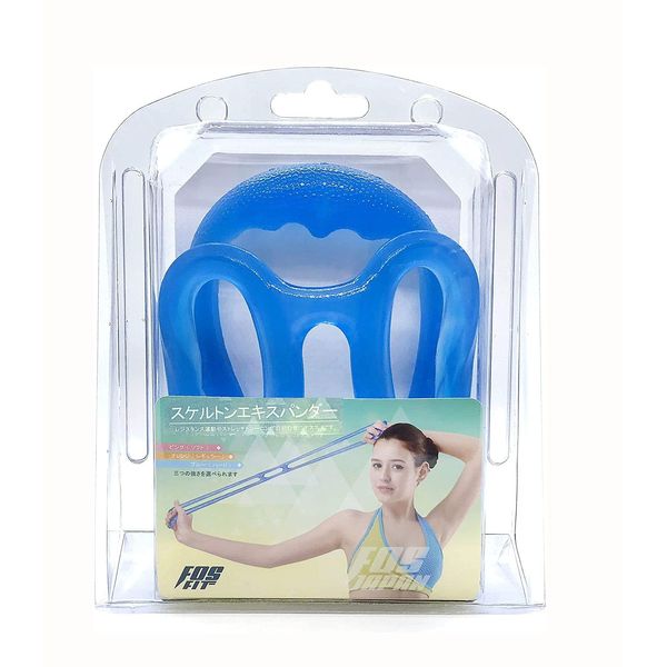 FOS JAPAN Stretch Exercise Training Skeleton Expander JS-1039 (Blue/Hard)