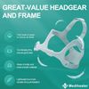 2PCS CPAP Headgear and Frame for WISP - Include Headgear Replacement and Fabric