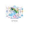 Damoff Cinderella Temporary Tattoos - 100pcs Multicolor Waterproof Kids Temporary Tattoos