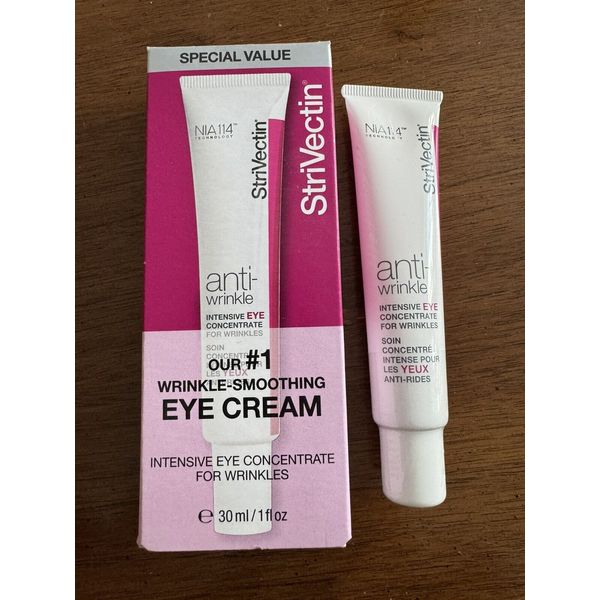 StriVectin NIA 114 Technology Intensive Eye Concentrate Anti-Wrinkles Cream 1oz