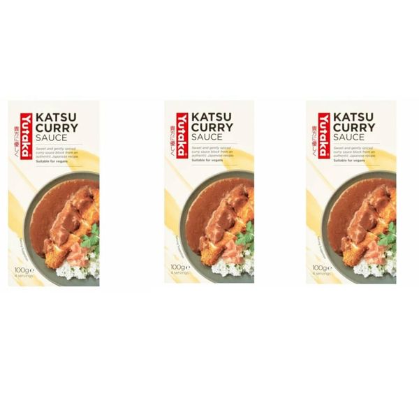 Japanese Katsu Curry sauce 100g 4 servings per pack (Pack of 3)