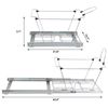 Double Pullout Trash Kitchen Container Can 35 Quart Under Counter Sliding Waste