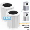 2 Pack Air Purifier A1 Replacement Filter H13 True HEPA Air Cleaner Filter