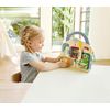 Hape Lock & Learn Playboard – Unlocking Adventure, Develop Fine Motor Skills, Includes Latches, Clock & Light, 3Y+