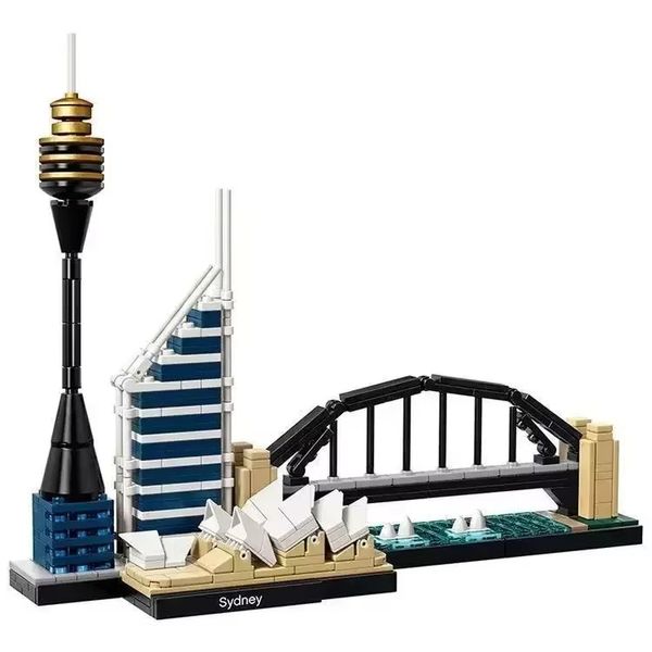 Sydney City Skyline Building Blocks | Construction Bricks Set | 3D Puzzle