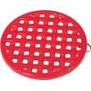 Dagan Red Trivet, 7.25in.