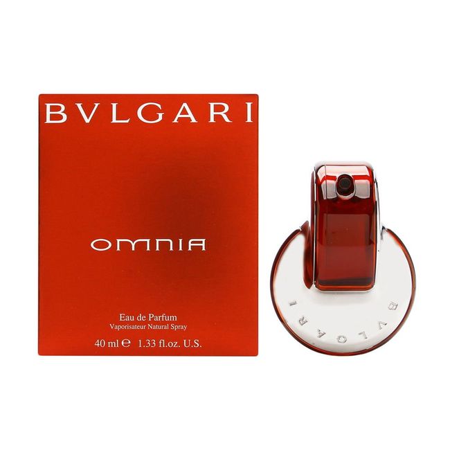 Bvlgari Omnia By Bvlgari For Women. Eau De Parfum Spray Red / Silver 1.3 Ounces