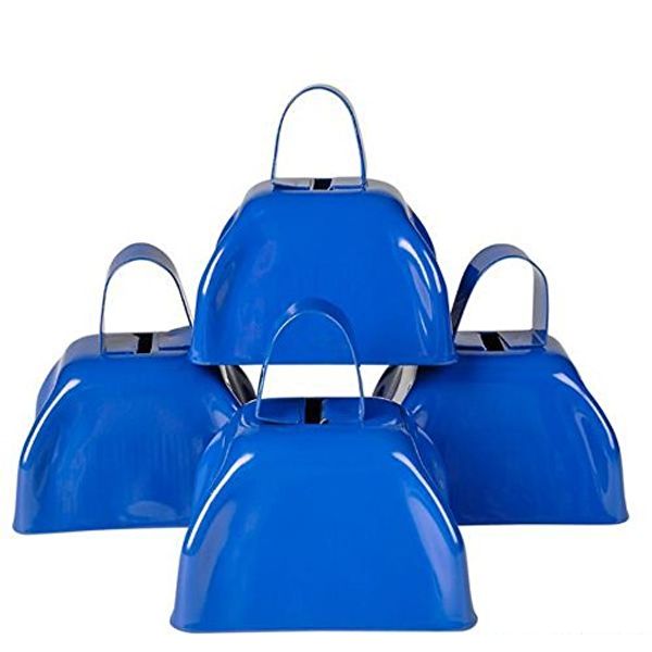 DollarItemDirect 3 inches Blue Metal Cowbell, Case of 144