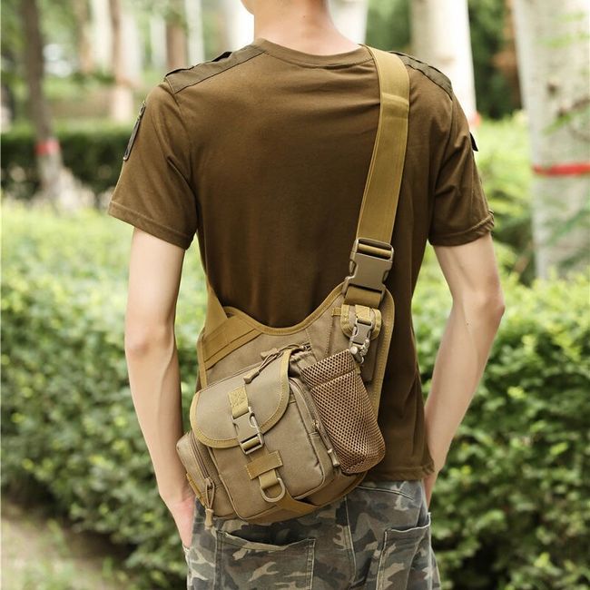 900d Tactical Shoulder Bag Portable Military Man Chest Crossbody