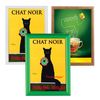 A4 Poster Display Frame, Aluminium 25 mm Frame with Safe Mitred Corners (Green, Single)