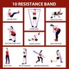 LEEKEY Resistance Bands Set for Pull-Up Assistance & Full-Body Training