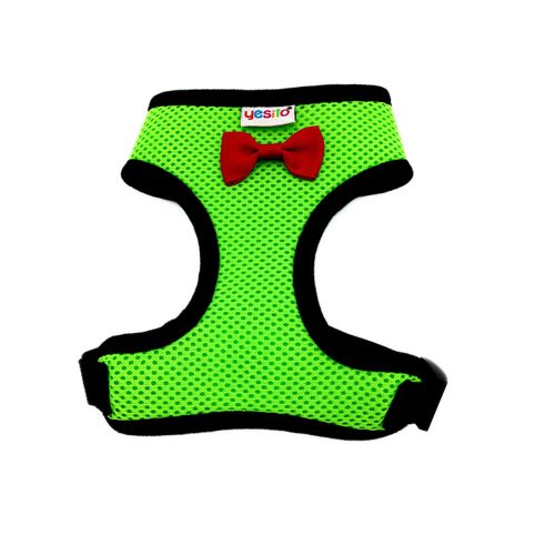 Yesito Chicken Harness Hen size With 6-foot Matching belt - Adjustable, elastic, Comfortable, Breathable, Large Size Suitable for Chicken, Duck or Goose Suitable for Weight about 4.9-6.8 Pounds, Green