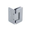 CRL Pinnacle 544 Series Chrome 5176; Wall Mount Offset Back Plate Hinge