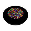 15th September International Dot Day Multicolor Rainbow Dots PopSockets Swappable PopGrip