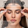 ATOMUS 2pcs Eyebrow Mapping String Black and White Scalable Eyebrow Mapping Ink String for Microblading Beauty Measurement Tools