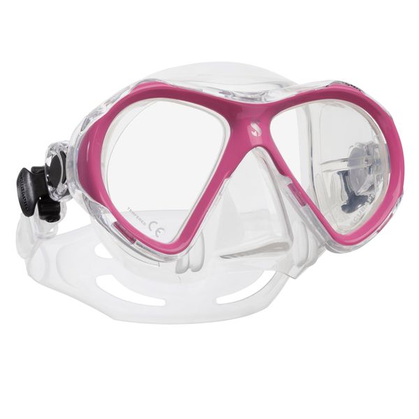SCUBAPRO Spectra Mini Diving Mask with Mirrored Lens, Pink