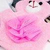 Azure Zone, 4 Pack Cartoon Hand Puppet Bath Wash Mitt Towel with Animal Designs for Bath and Shower
