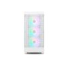 Rosewill Helium Flow White Mid Tower Computer Gaming Case, TG & Mesh Panel, ATX,