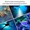 Powerful LED Diving Flashlight Super 20000LM Professional Underwater Torch