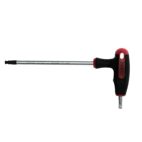 Teng Tools 5/32 Inch SAE Ball Point End T-Handle Hex Key Driver - 510105