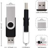 KOOTION USB 2.0 Pen Drive - Bulk 8GB Memory Stick, 20 PCs - Black