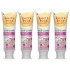 Burt's Bees Kids Toothpaste, Natural Flavor, Fluoride Free, Bubble Bee, 4.7 oz, Pack of 4