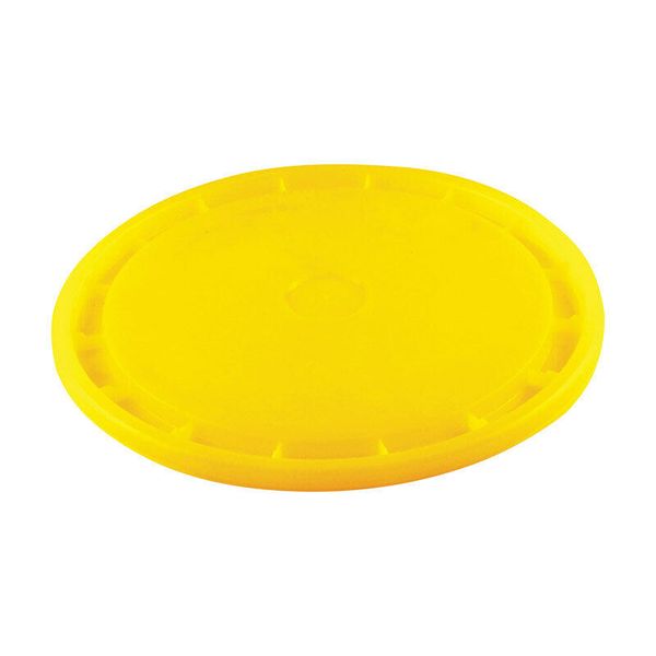 Leaktite LD6G109Y010 Yellow 5 gal. Capacity Plastic Bucket Lid 12 Dia. in.