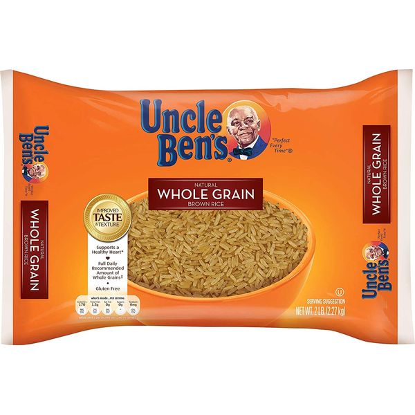 Uncle Bens Whole Grain Brown Rice - 3 Bags (2 lbs ea)