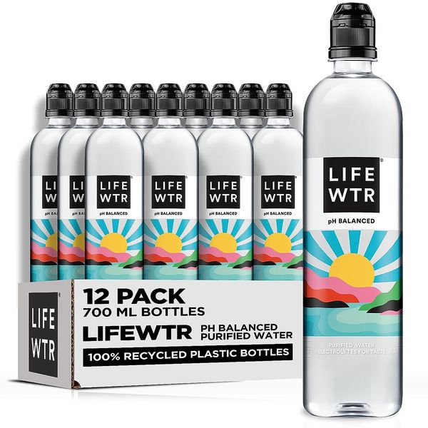 Premium Purified Water, Ph Balanced with Electrolytes, 100% Recycled Plastic Bot