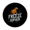 Gopher Hunting Gift Funny Traps Killer PopSockets Swappable PopGrip