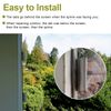 Window Screen Pull Tabs Replacement, Window Screen Clips for Flat Spline, Durable Window Screen Spline Channel Pull Lift Tabs, Anti-UV Don’t Broken Like Plastic Pull Tab in Sunlight 30 Pcs