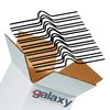 Galaxy 200mm Calendar Wire Hangers Pack x 100 - Black