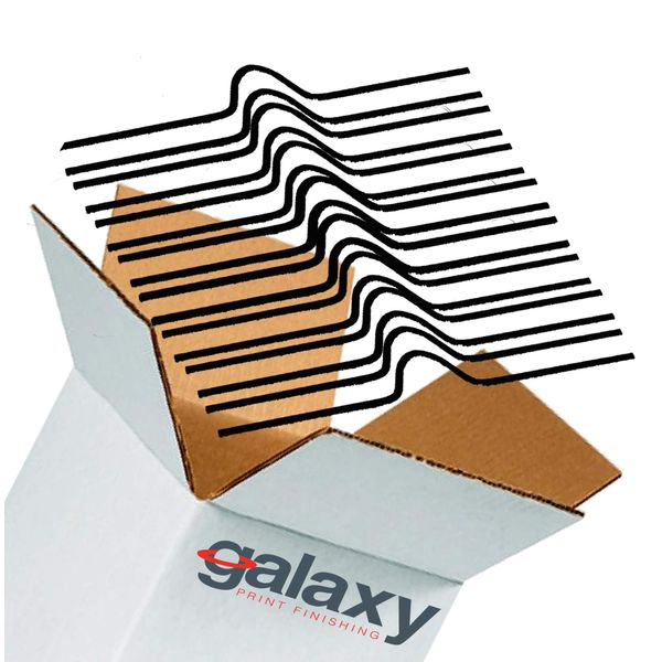 Galaxy 200mm Calendar Wire Hangers Pack x 100 - Black