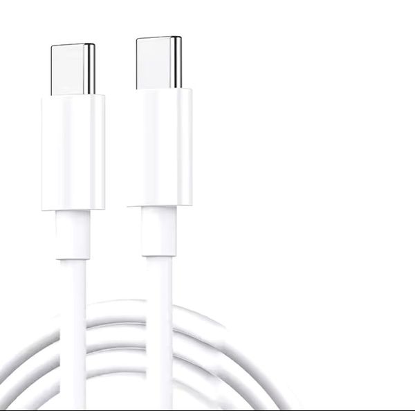 DHERIGTECH Double End USB C to USB C Cable Battery Charger Cable For BlackBerry KEY2 LE/Evolve X/Evolve/KEY6/Doogee T20mini Kid/Doogee U10 / Doogee T10Plus