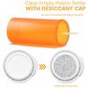6 Dram 24pcs Empty Pill Bottles with Desiccant Caps Pharmacy Vial Container