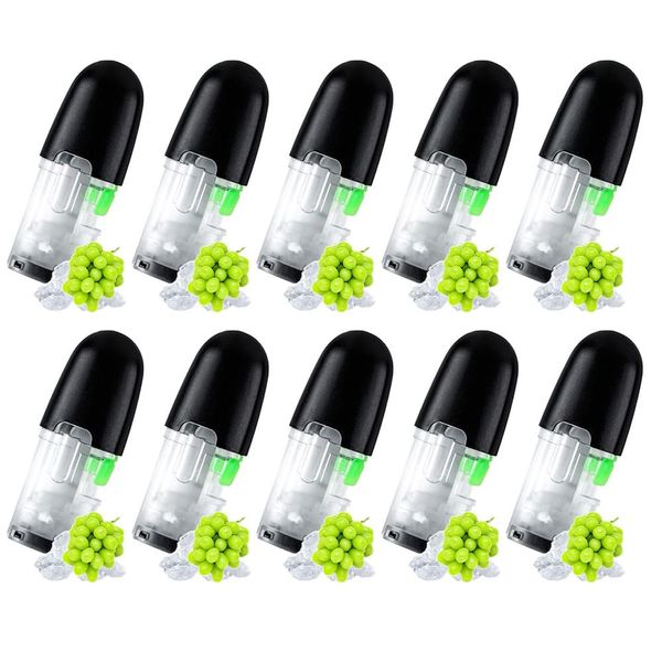 Compatible REP for My Blue Liquid Flavor for myblu Compatible Cartridge Pods Disposable Filled Set of 10 Muscat Menthol