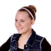 Hipsy Non-Slip Headband Adjustable Cheerleading 3pk Silver Glitter