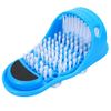 MIKIMIQI Magic Feet Cleaner Brush Simple Foot Scrubber Feet Shower Spa Easy Feet Cleaning Slipper Exfoliating Foot Massager Brush for Unisex Adults, 1 Pack