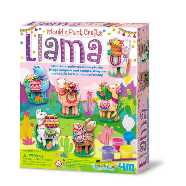 4M 404754 Mould & Paint Llama, Multi
