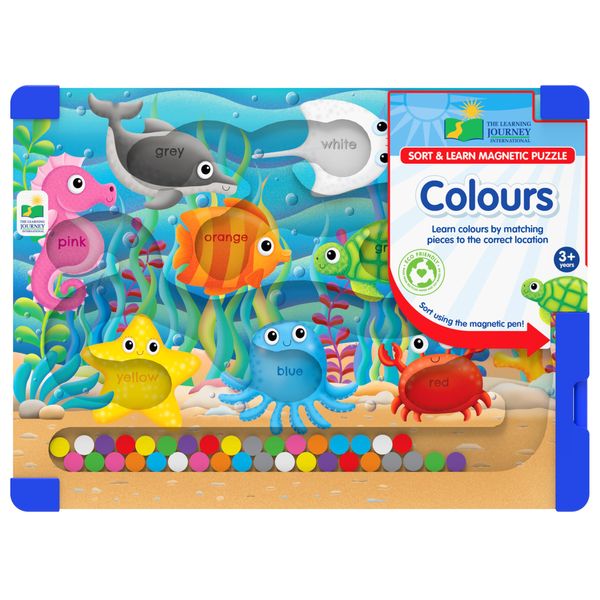 Sort & Learn Magnetic Puzzle - Colour (New)