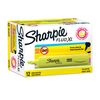 Sharpie Fluo XL Highlighters | Chisel Tip | Fluorescent Yellow | 12 Count