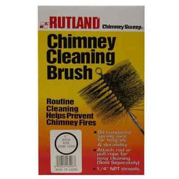 1-Piece Chimney Sweep 6"Round Chimney Cleaning Brush