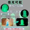 TaRiss's Plug Luminous Anchor Base Silicone Light Blue White M 4.3cm x 10cm