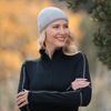 SAAKA Beanie Hat. Soft & Lightweight. Running, Walking, & Exercise. Cap for Men & Women (Grey)